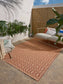 Covor interior/exterior Metro Beige/Red 