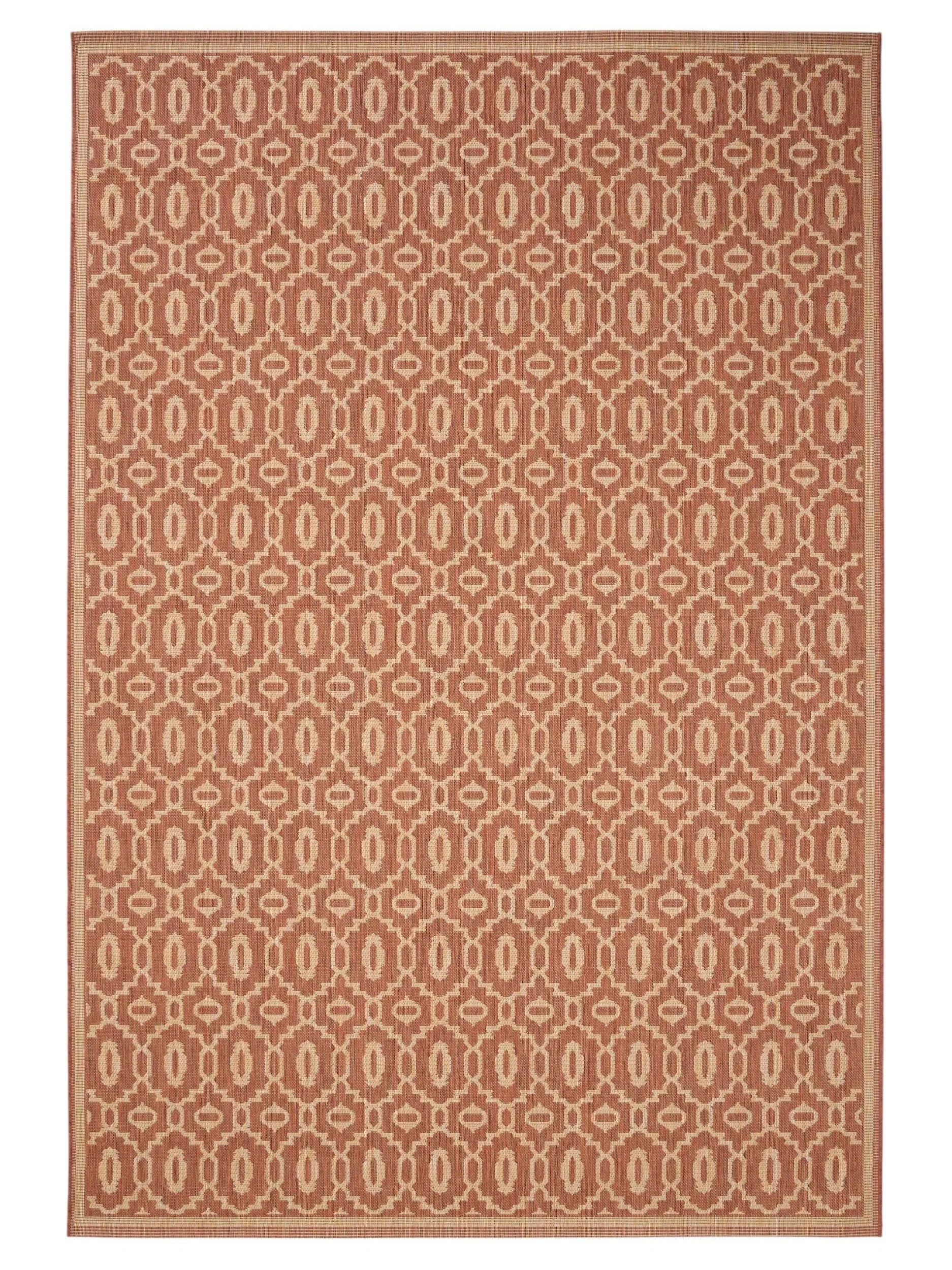 Covor interior/exterior Metro Beige/Red 
