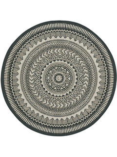 Covor interior/exterior Metro Black/White