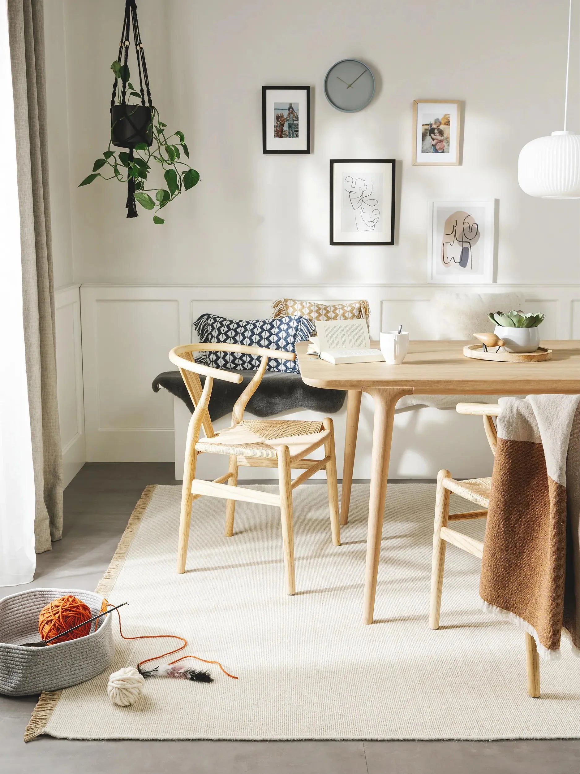 Covor țesătură plată Mia Beige