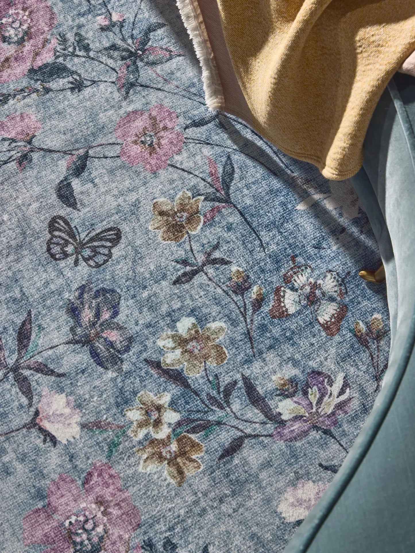 Covor lavabil Milly Multicolour/Blue 