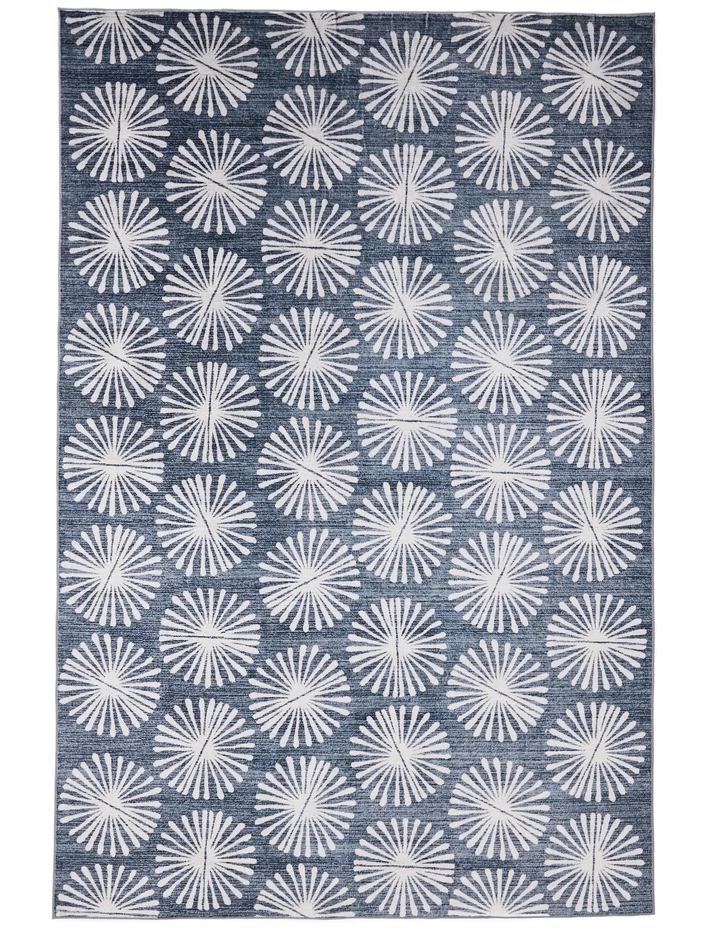 Covor lavabil Milly Charcoal/Blue 