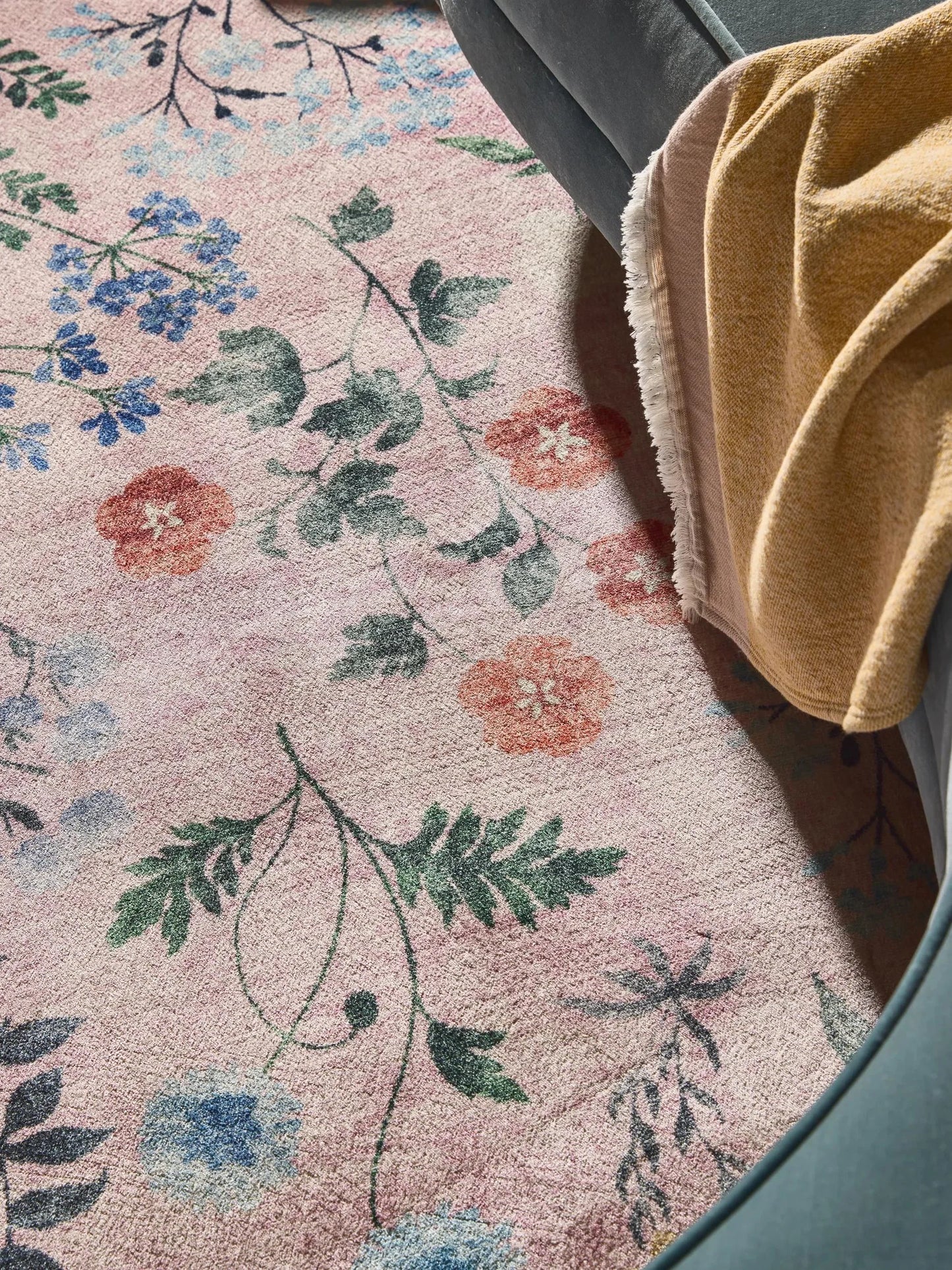 Covor lavabil Milly Multicolour/Pink 