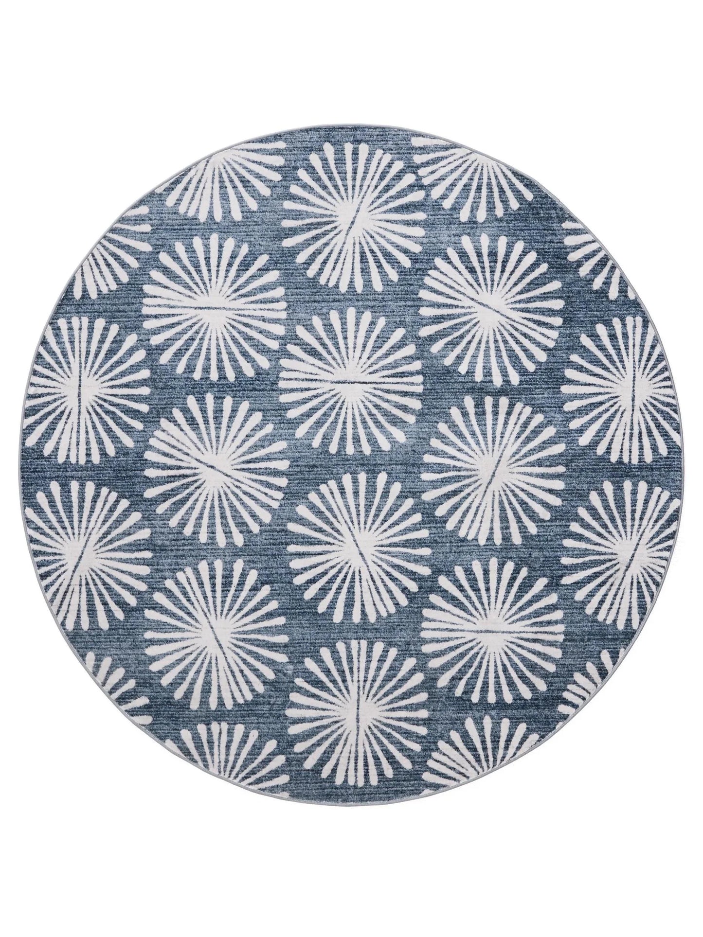 Covor lavabil Milly Charcoal/Blue 