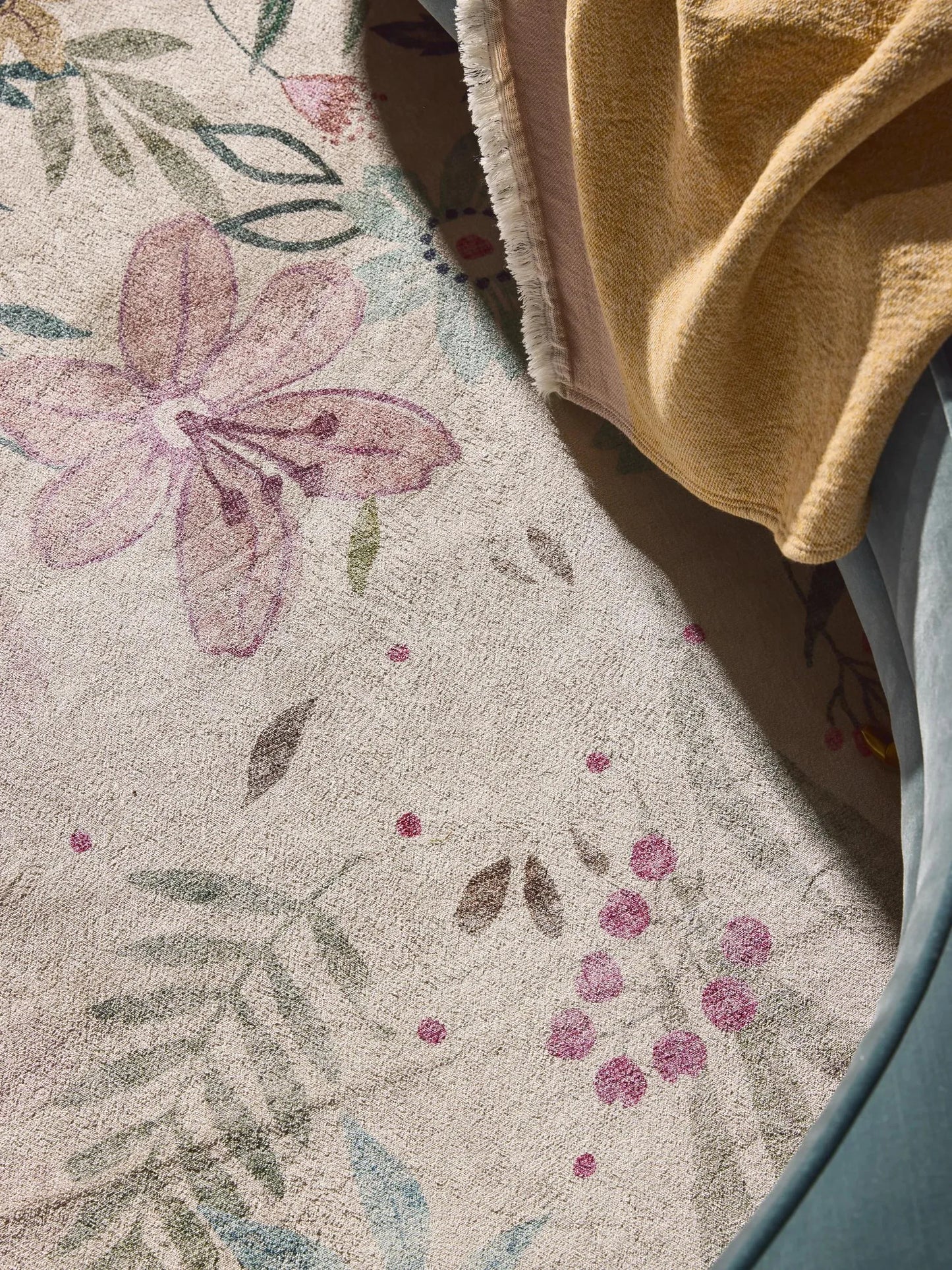 Covor lavabil Milly Multicolour/White 