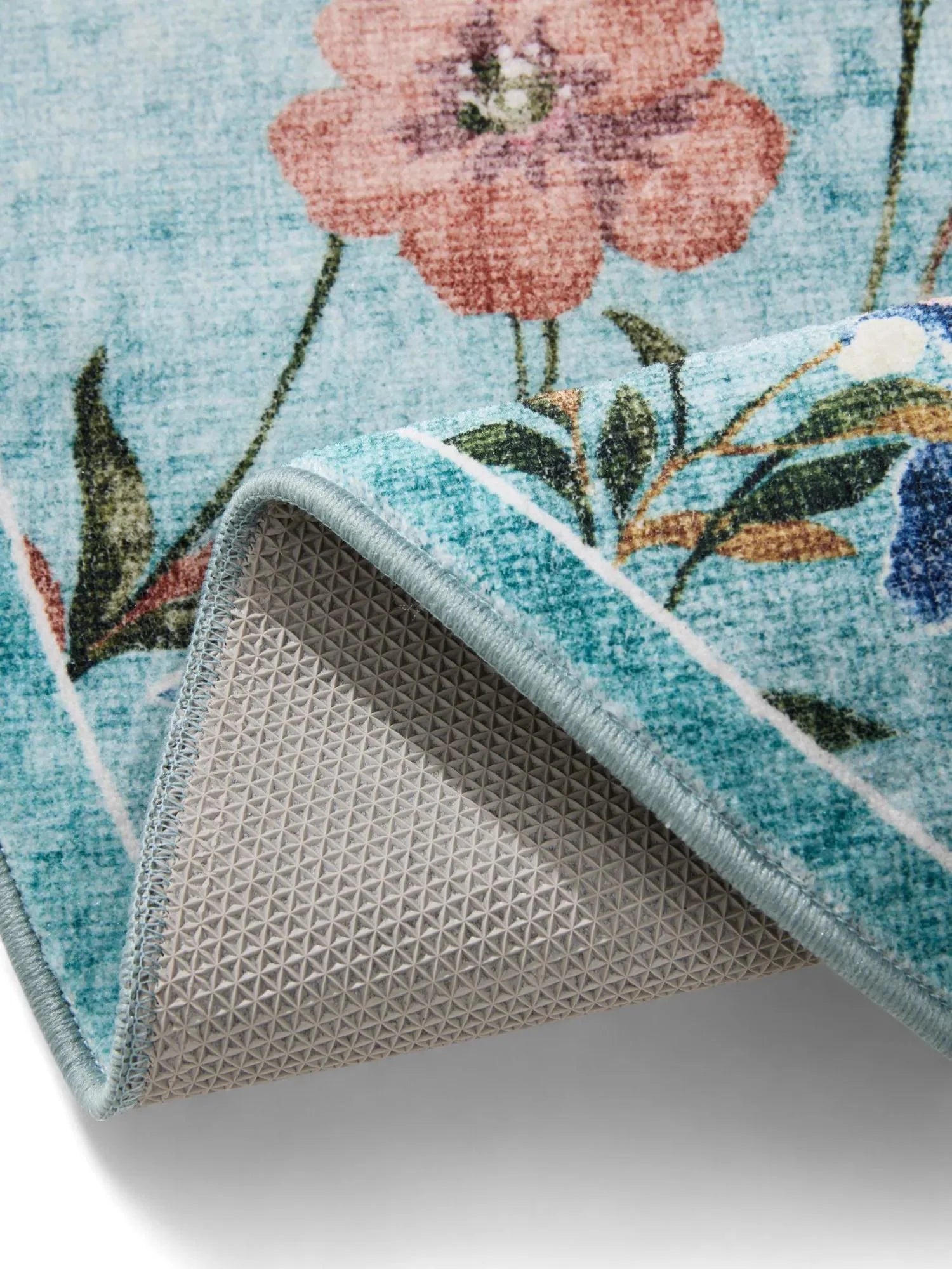 Covor lavabil Milly Multicolour/Turquoise 