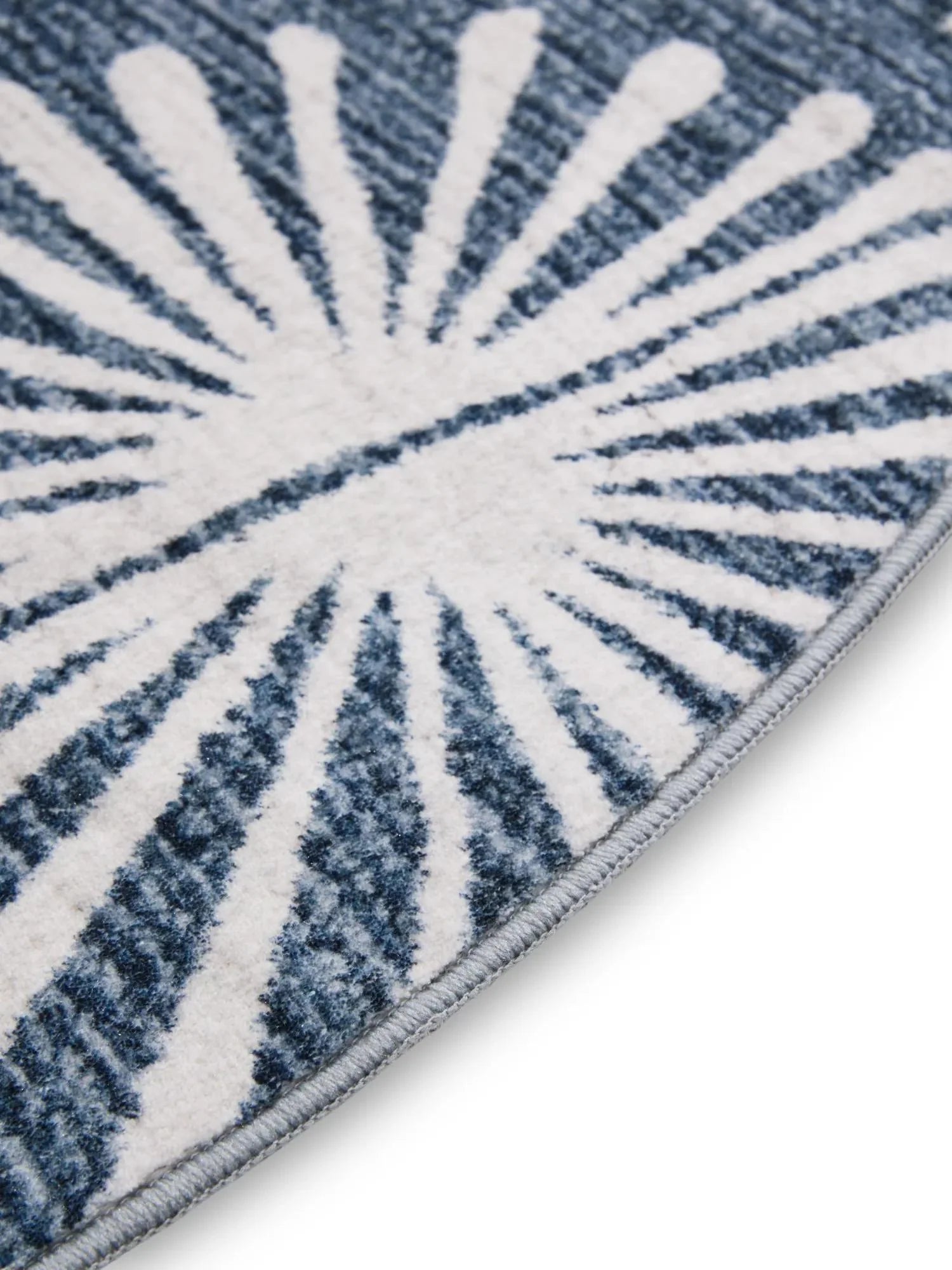Covor lavabil Milly Charcoal/Blue
