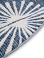 Covor lavabil Milly Charcoal/Blue