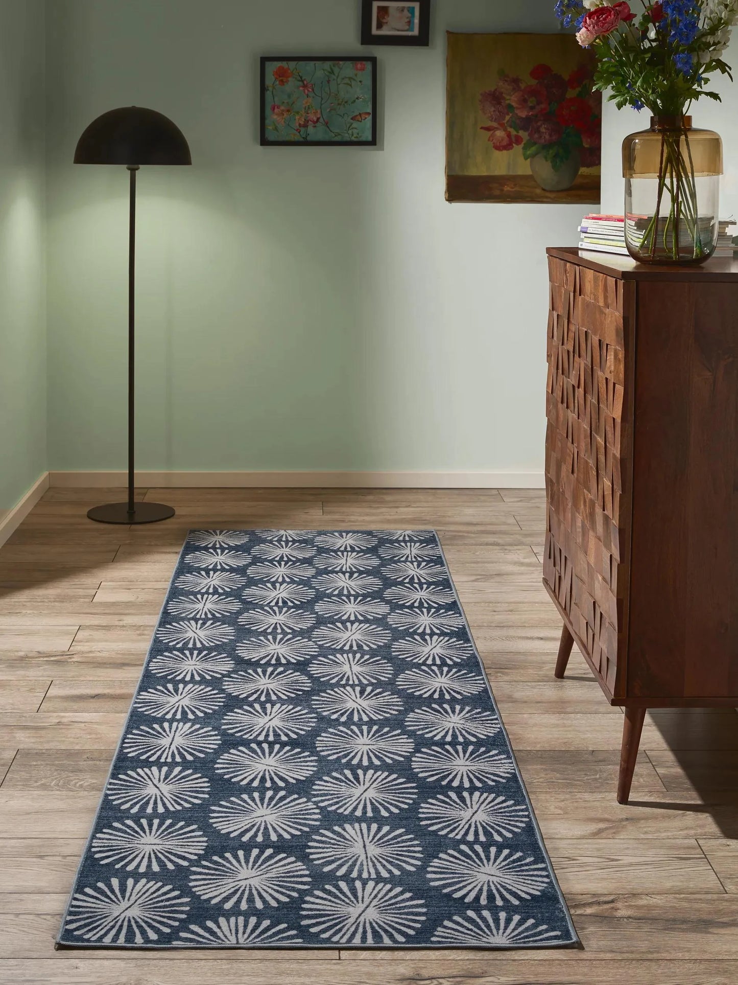 Traversă Milly Charcoal/Blue