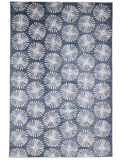 Covor lavabil Milly Charcoal/Blue