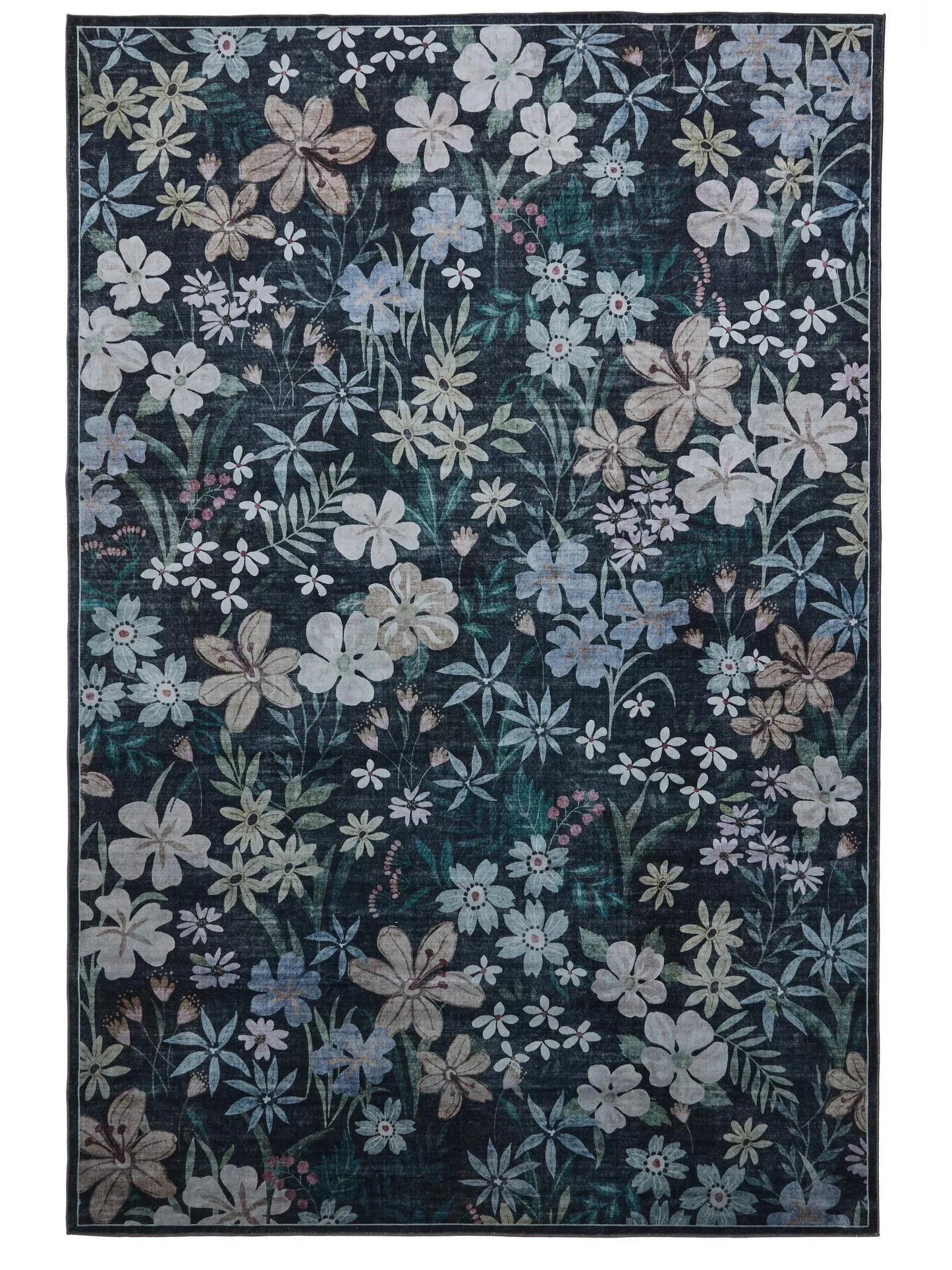 Covor lavabil Milly Multicolour/Black 
