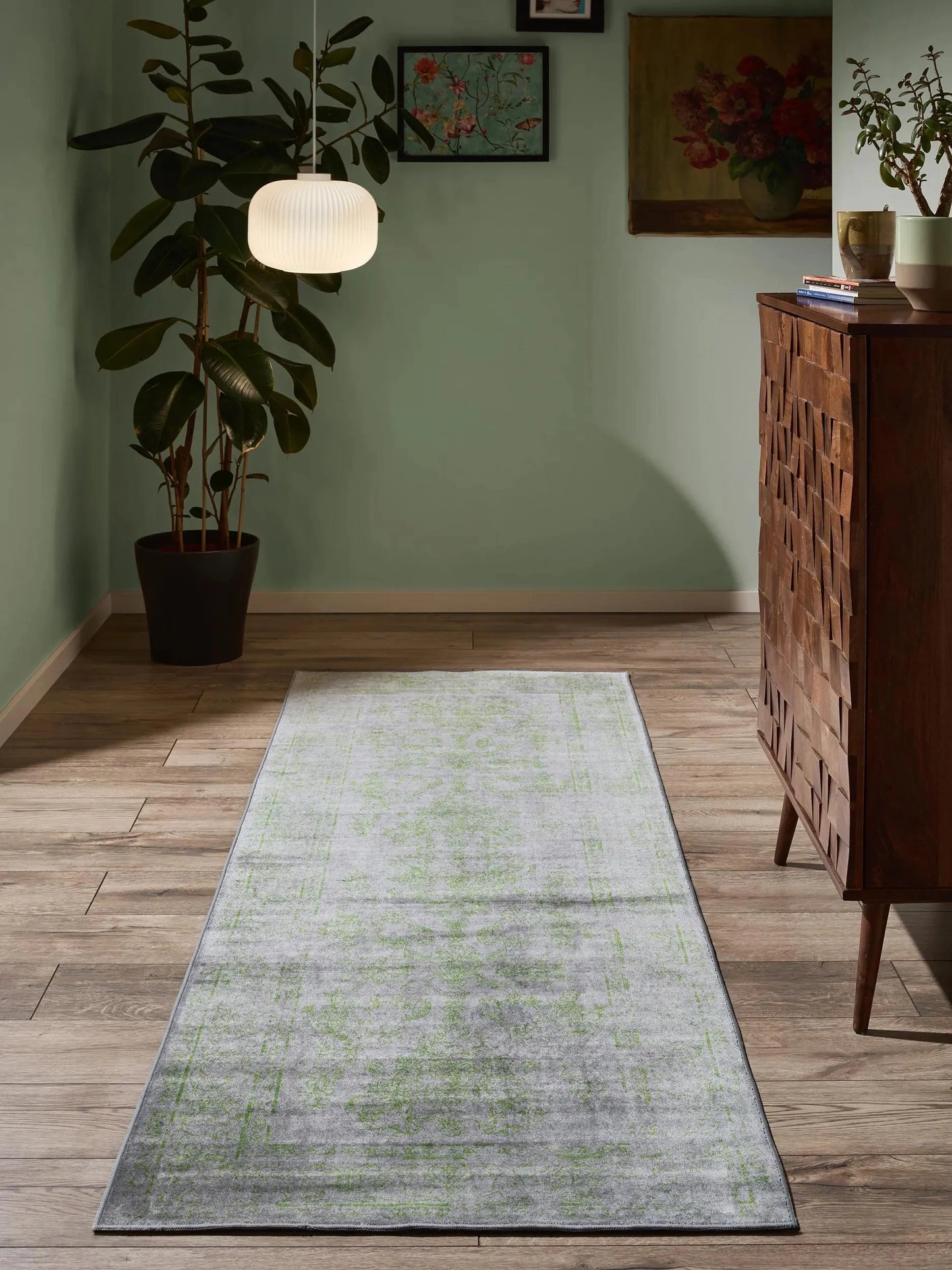 Traversă Miray Grey/Green 