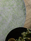 Covor lavabil Miray Grey/Green 