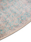 Covor lavabil Miray Grey/Turquoise 