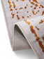 Covor lavabil Miray Grey/Orange