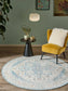 Covor lavabil Miray Multicolour/Blue