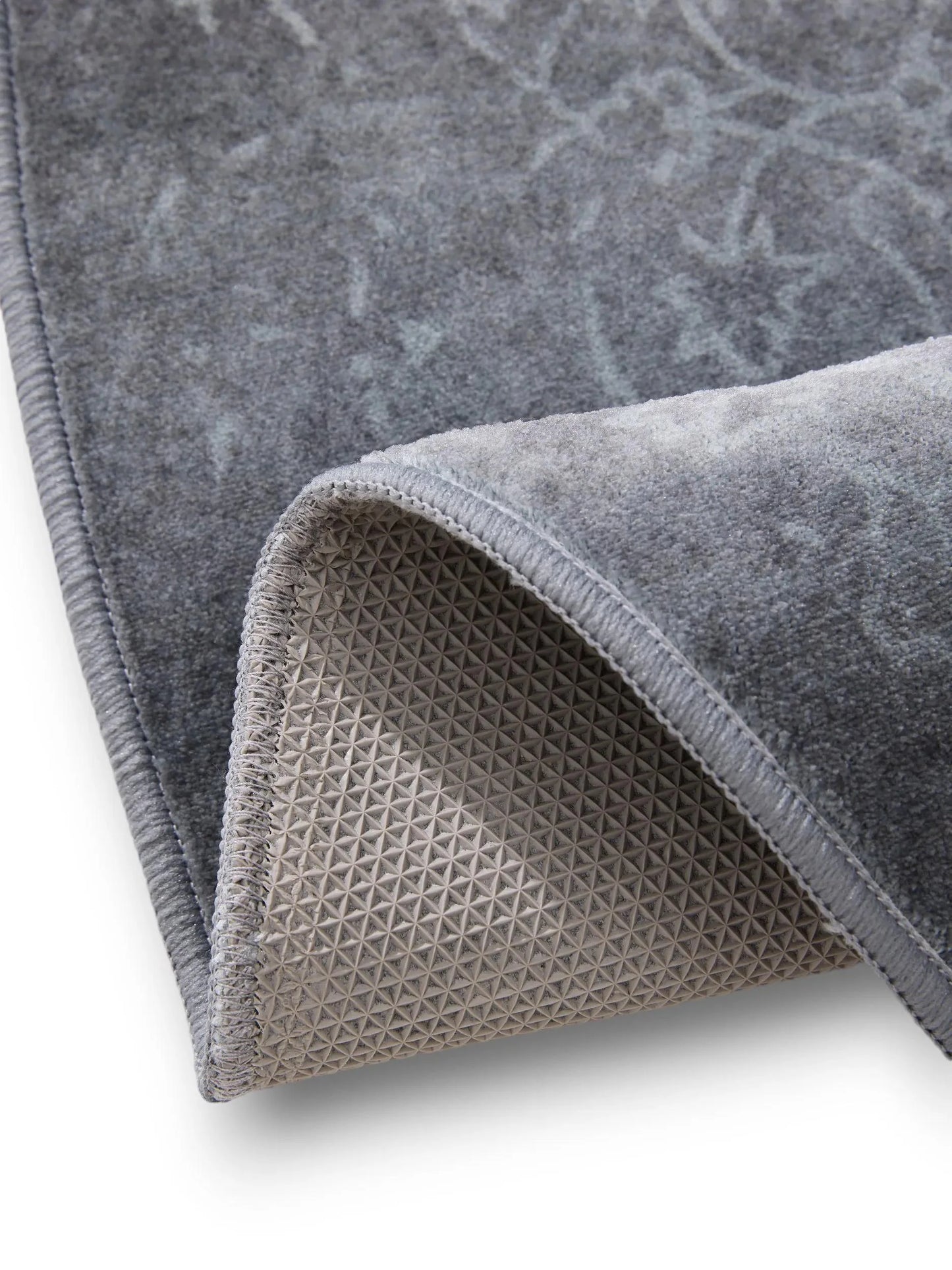 Covor lavabil Miray Cream/Grey