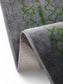 Covor lavabil Miray Grey/Green