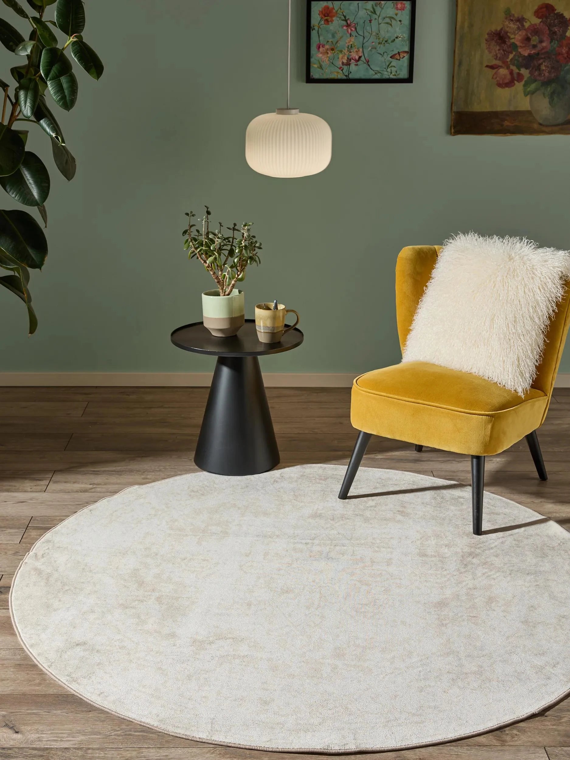 Covor lavabil Miray Beige