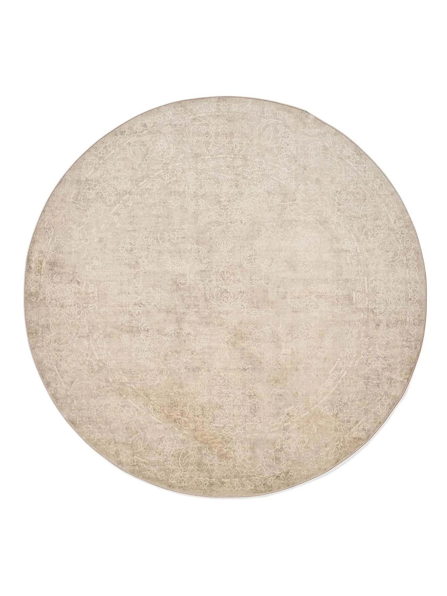 Covor lavabil Miray Cream/Beige