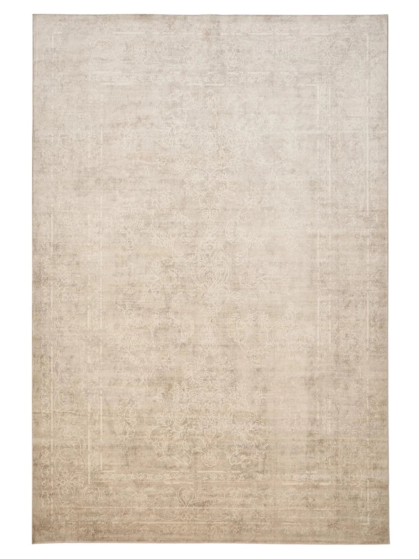 Covor lavabil Miray Cream/Beige