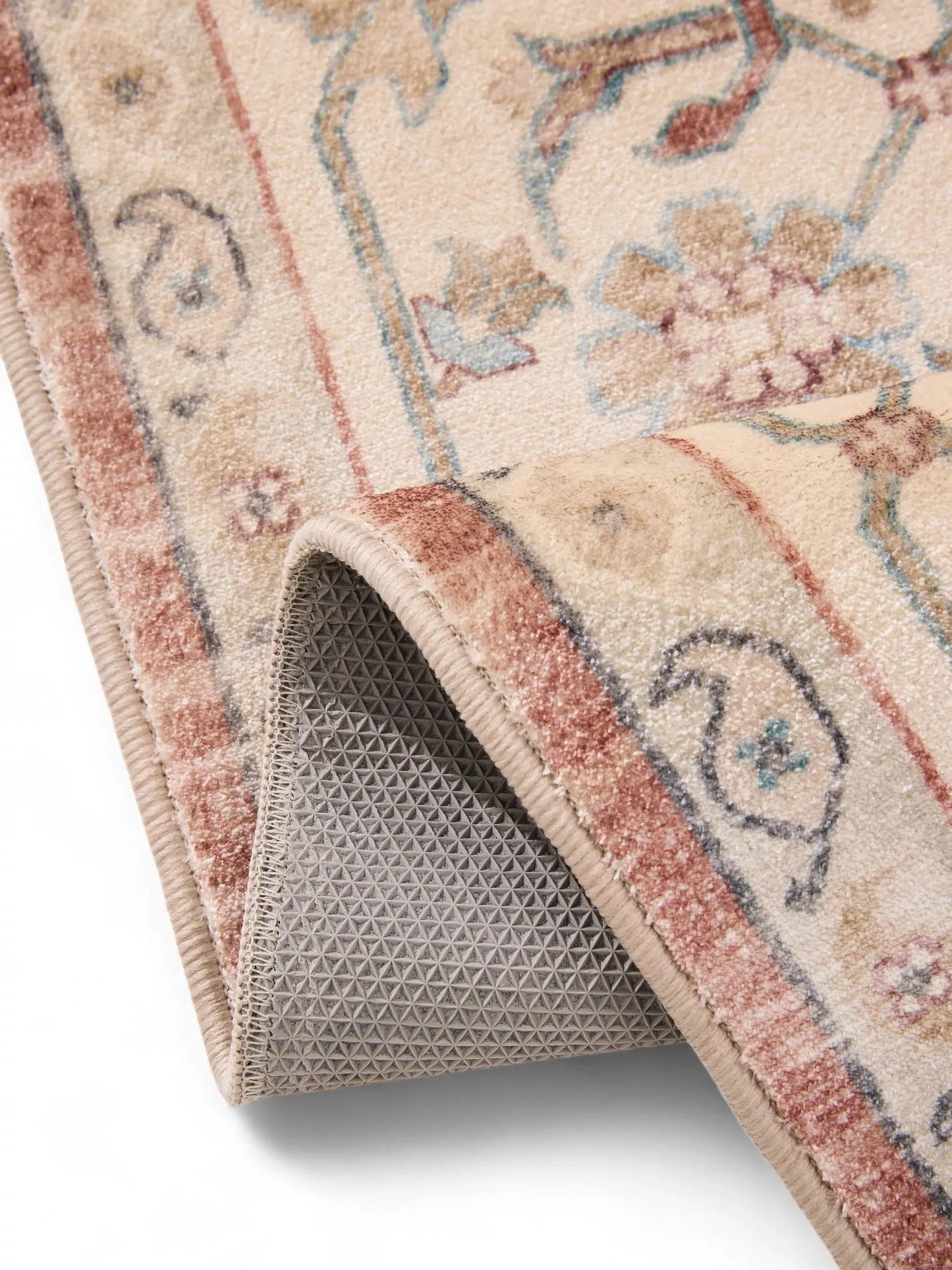 Covor lavabil Miray Multicolour/Red