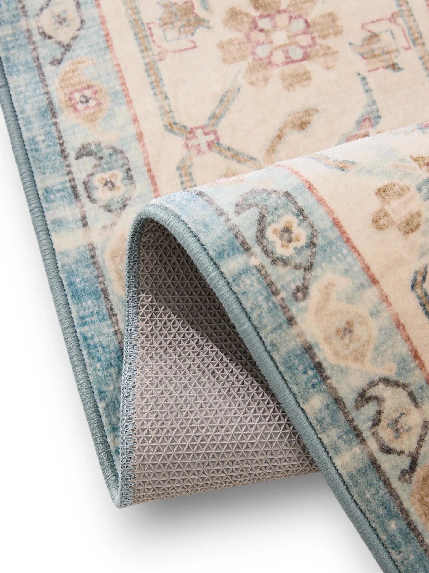 Covor lavabil Miray Multicolour/Blue