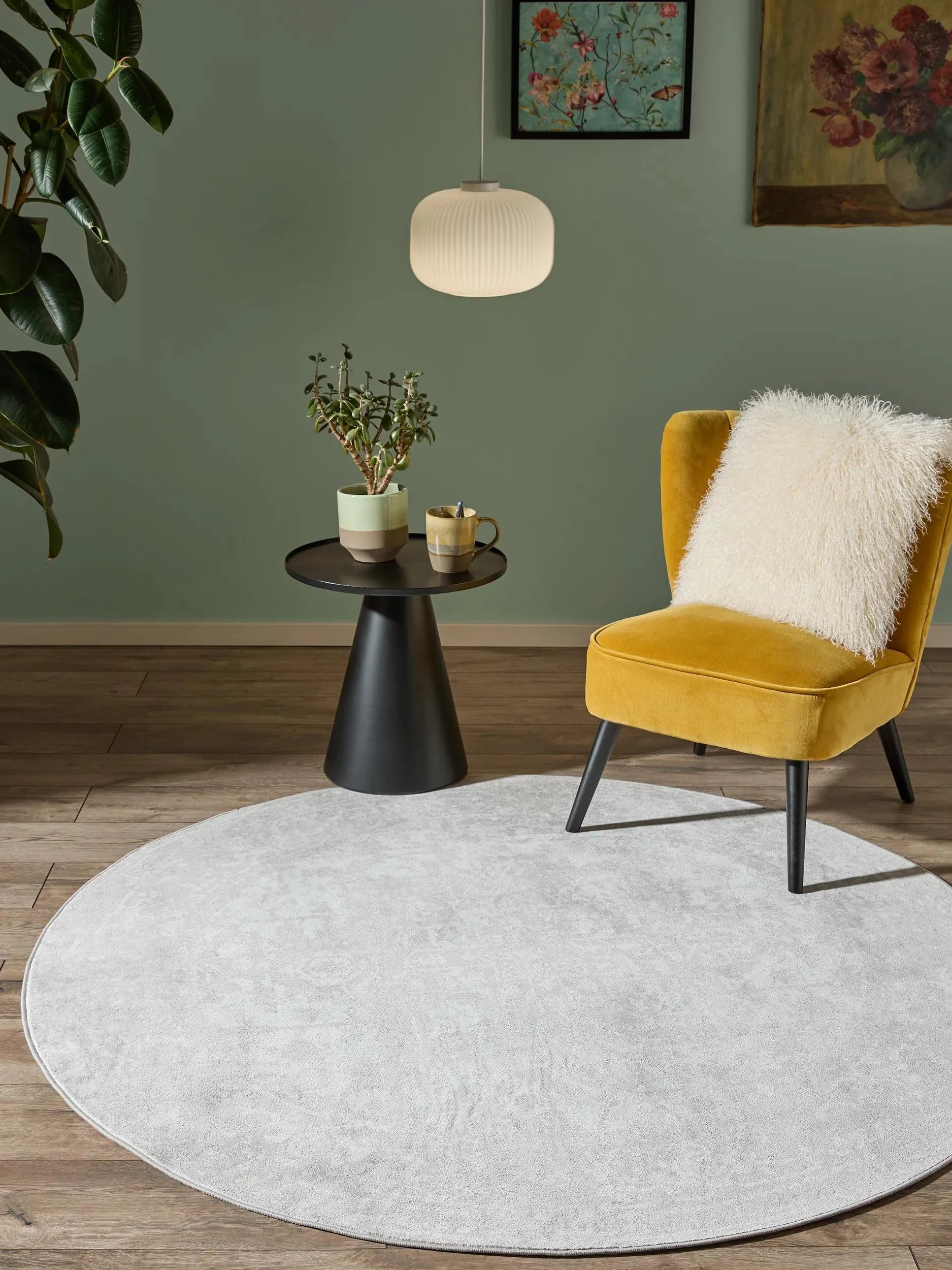 Covor lavabil Miray Taupe