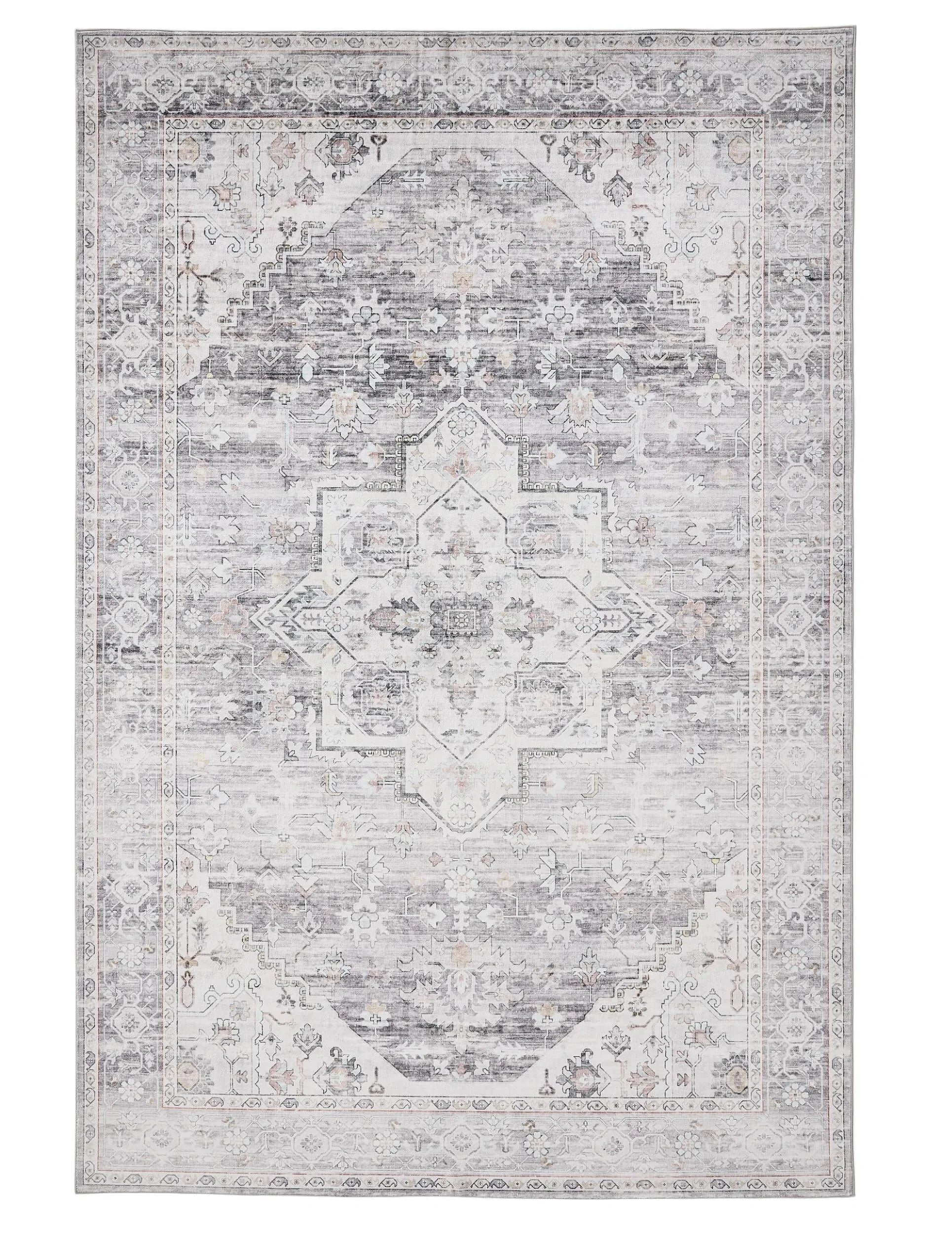 Covor lavabil Miray Grey 