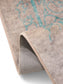Covor lavabil Miray Grey/Turquoise