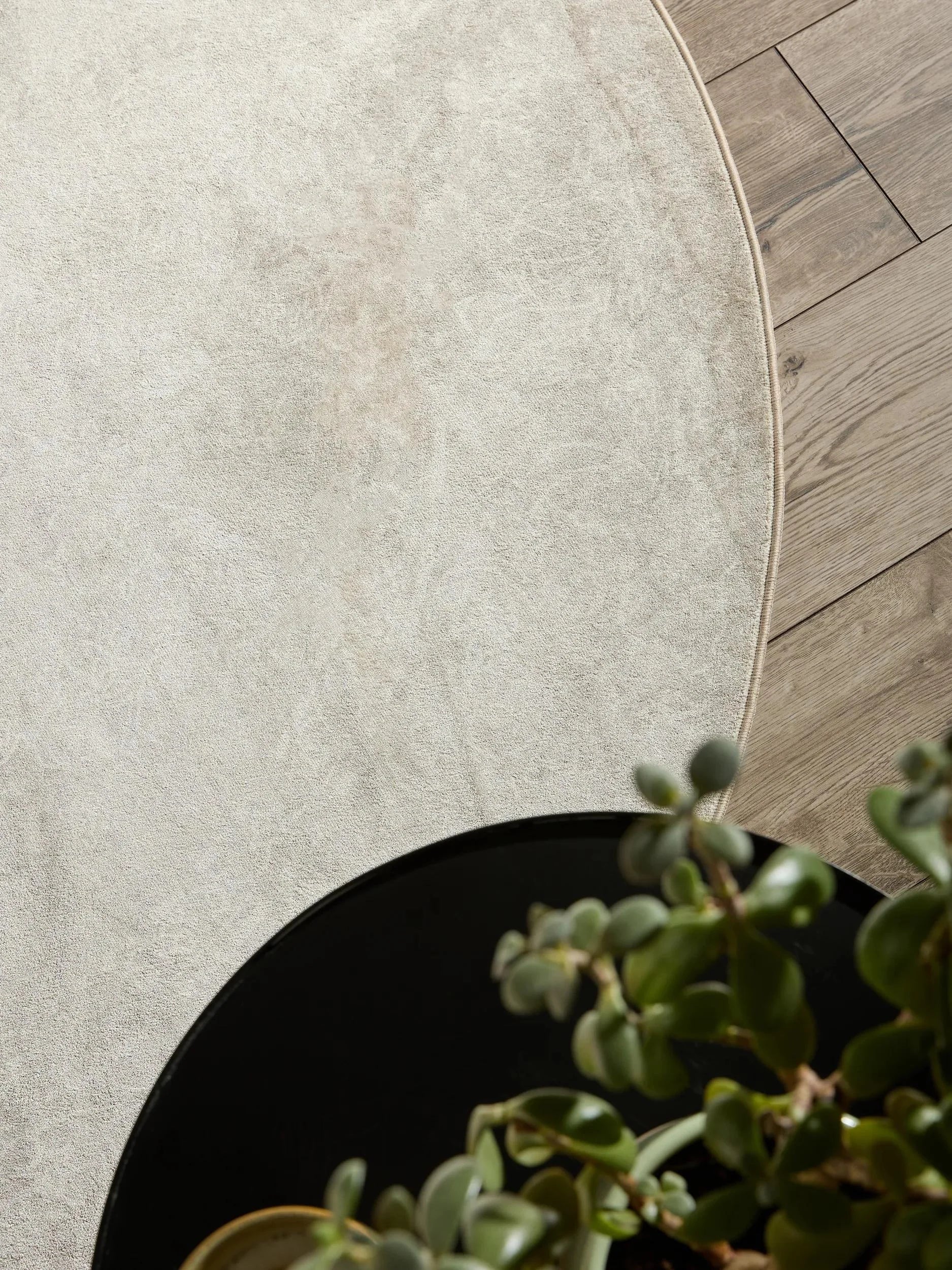 Covor lavabil Miray Cream/Beige