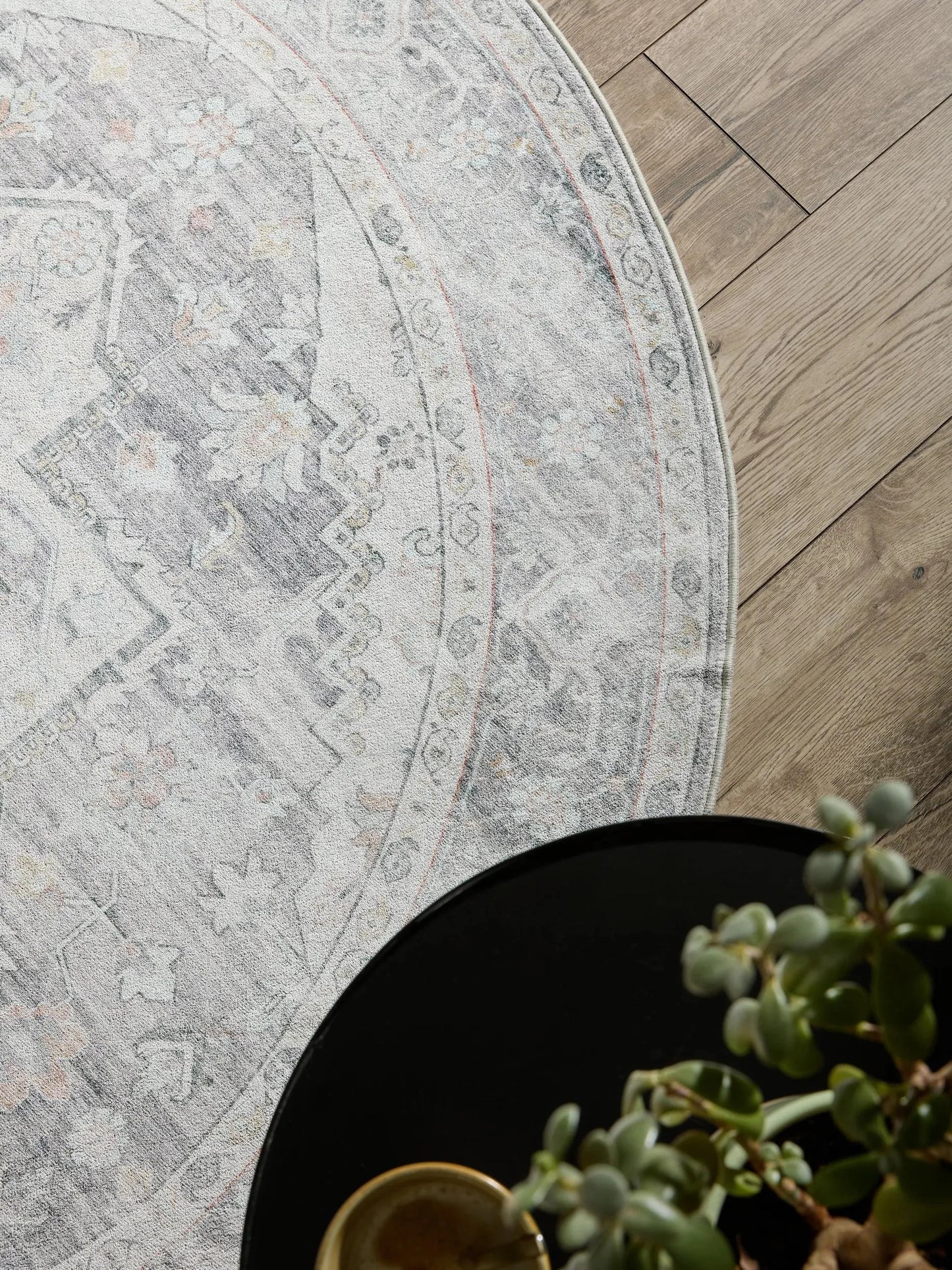 Covor lavabil Miray Grey