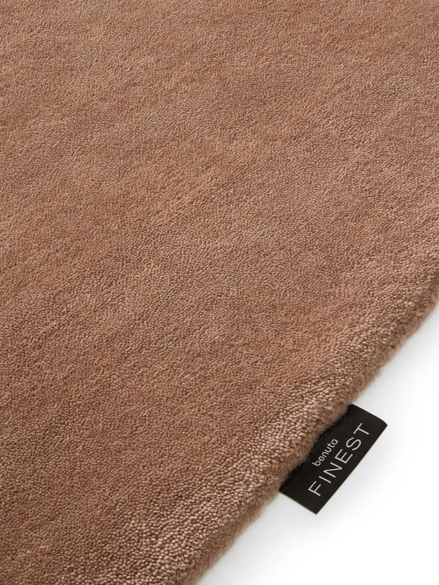 Covor de lână Mono Light Brown