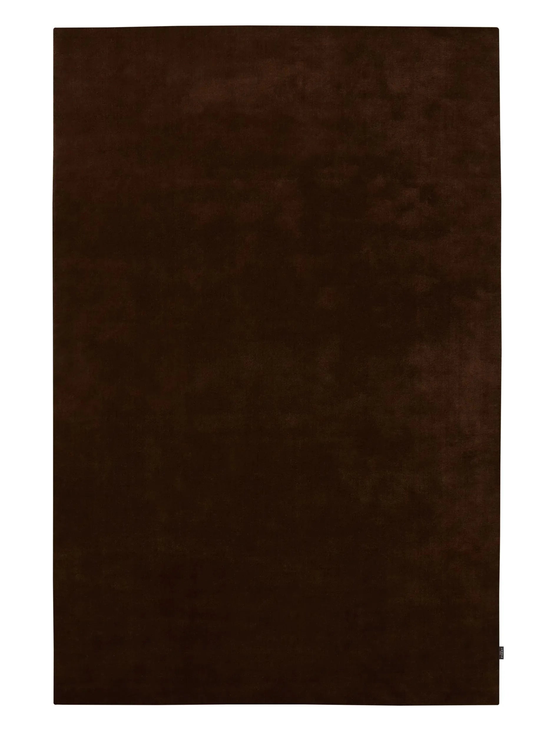 Covor de lână Mono Dark Brown