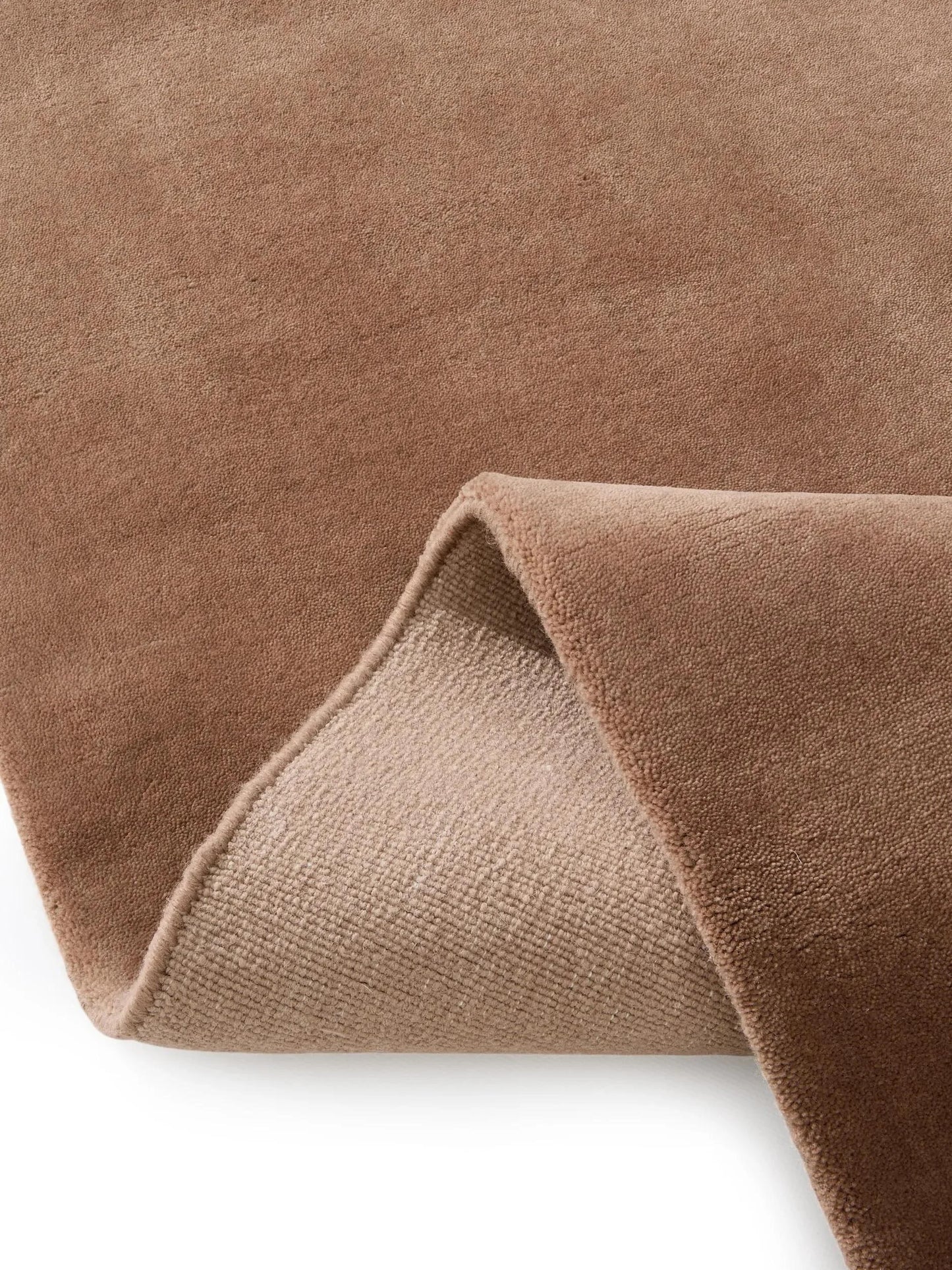 Covor de lână Mono Light Brown