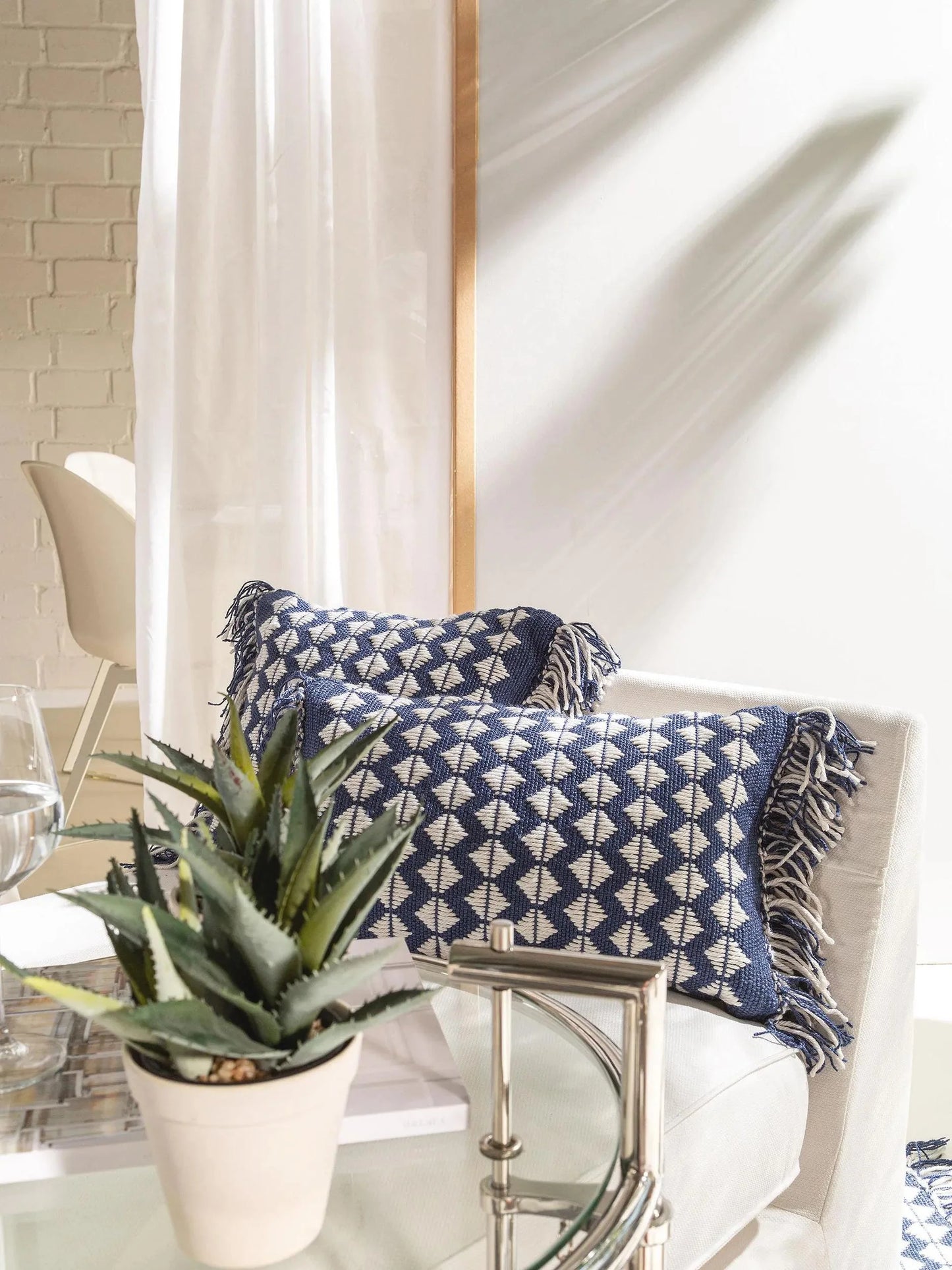 In- & Outdoor Pernă Morty Dark Blue 