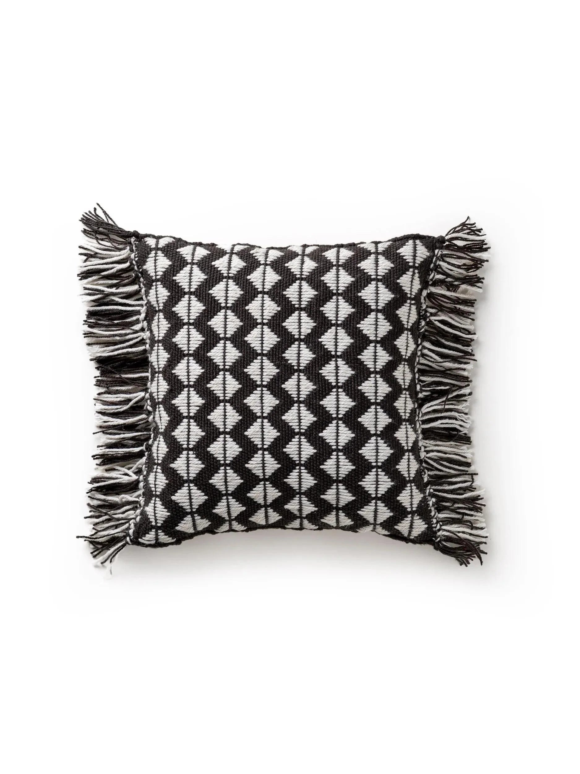 In- & Outdoor Pernă Morty Black/White 