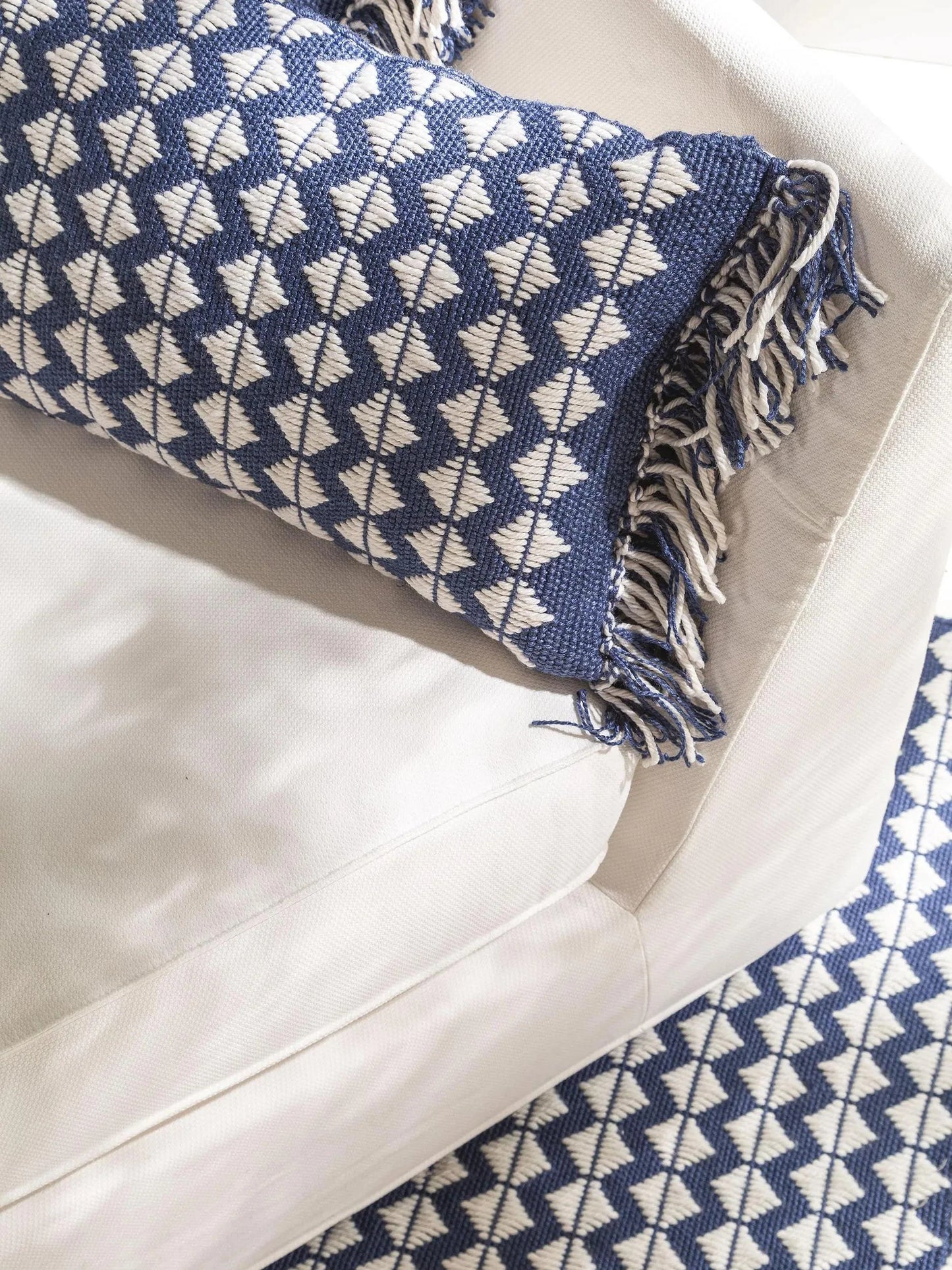 In- & Outdoor Pernă Morty Dark Blue 
