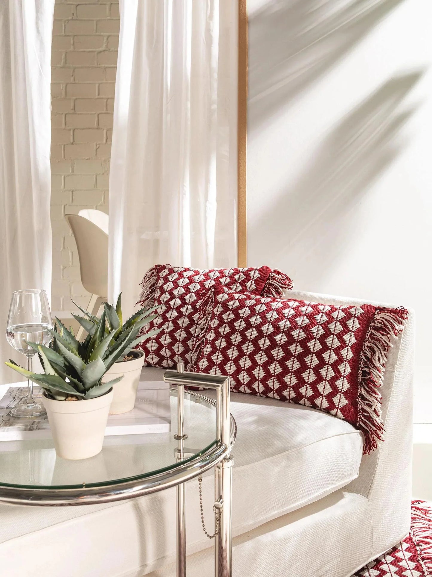 In- & Outdoor Pernă Morty Red 
