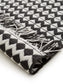 Covor Made From Recycled Material Morty Black/White 
