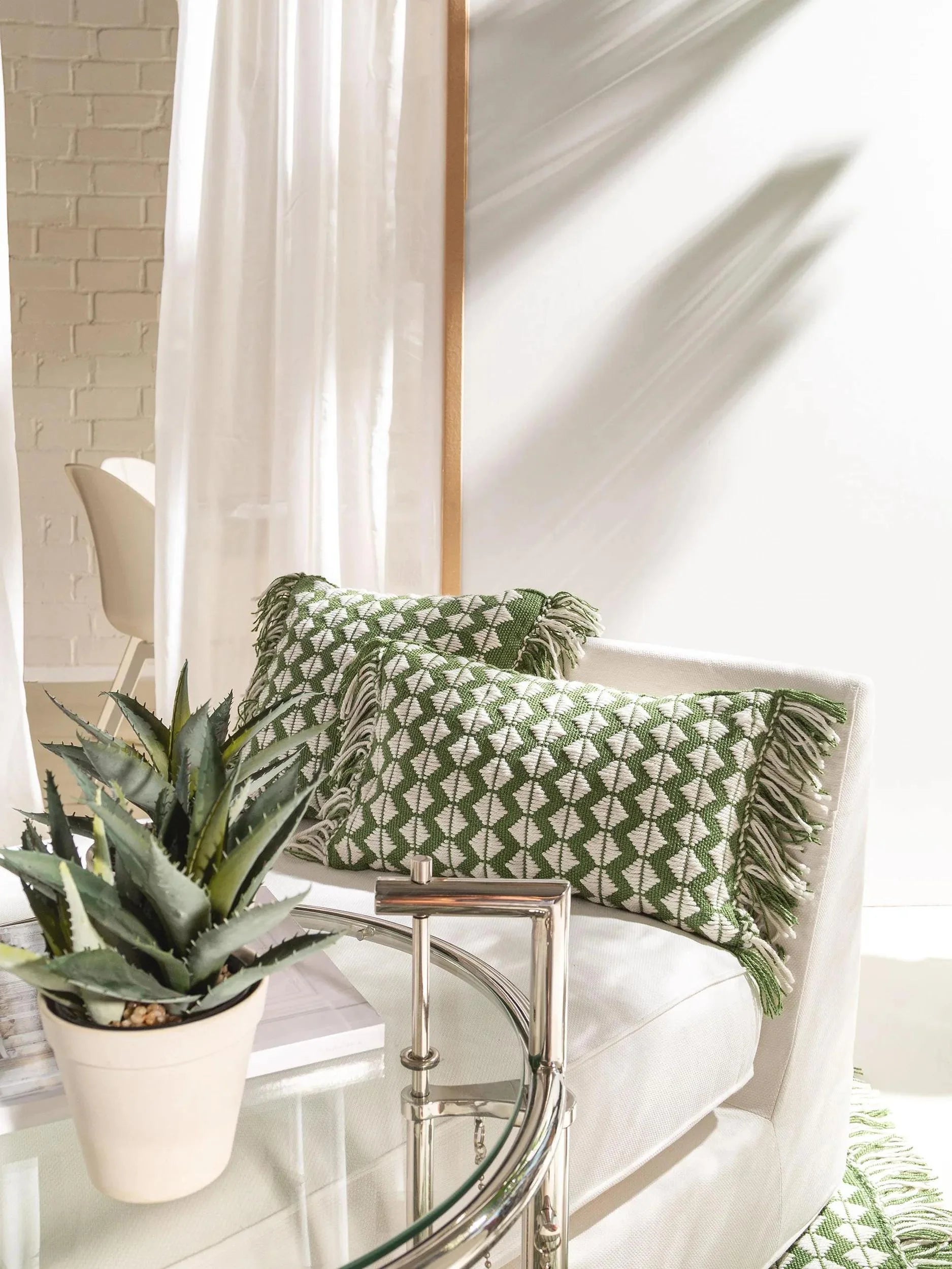 In- & Outdoor Pernă Morty Green 