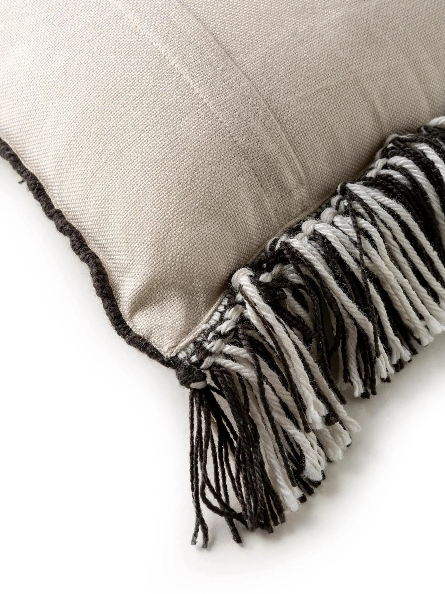 In- & Outdoor Pernă Morty Black/White 