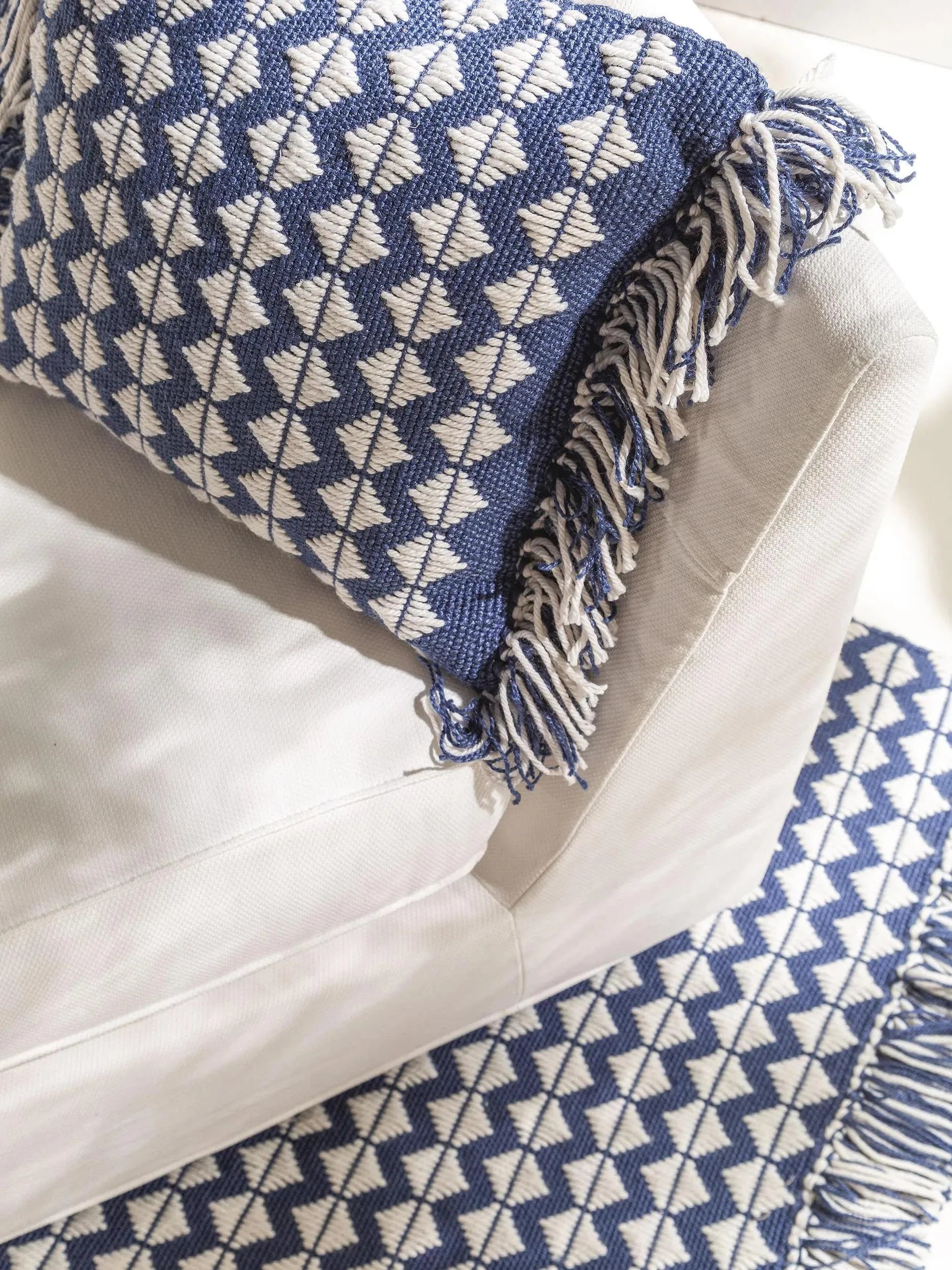 In- & Outdoor Pernă Morty Dark Blue 