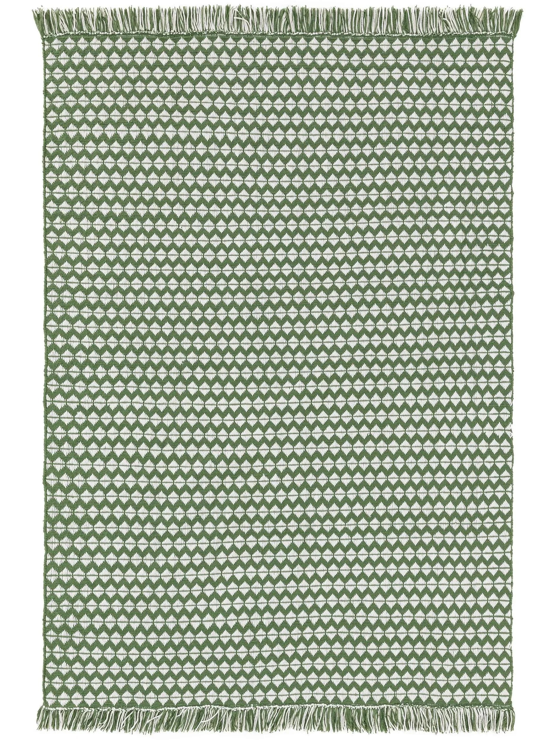 Covor Made From Recycled Material Morty Green 