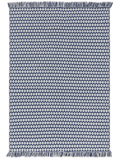 Covor Made From Recycled Material Morty Dark Blue