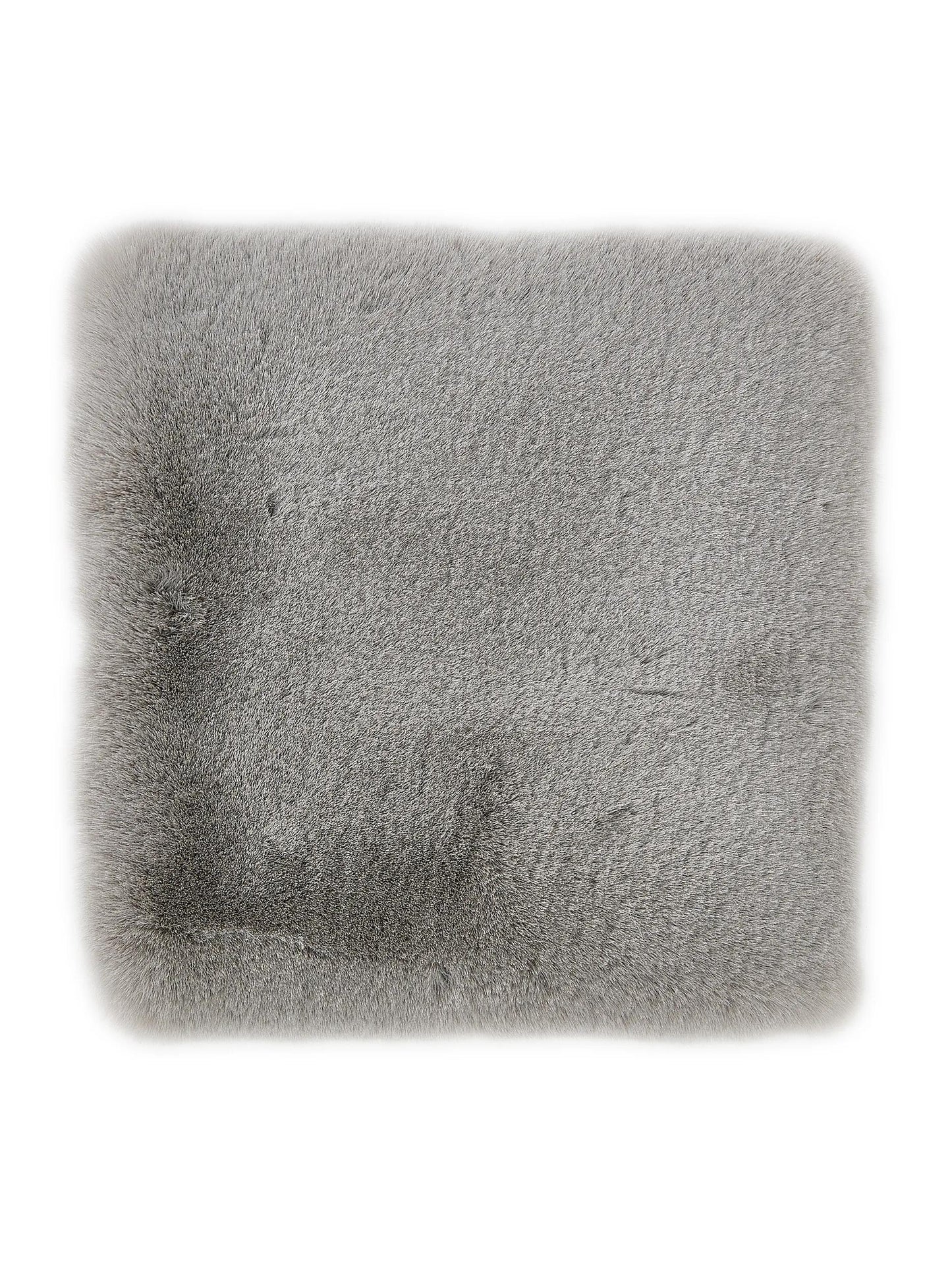 Shaggy Covor rotund Fine Grey