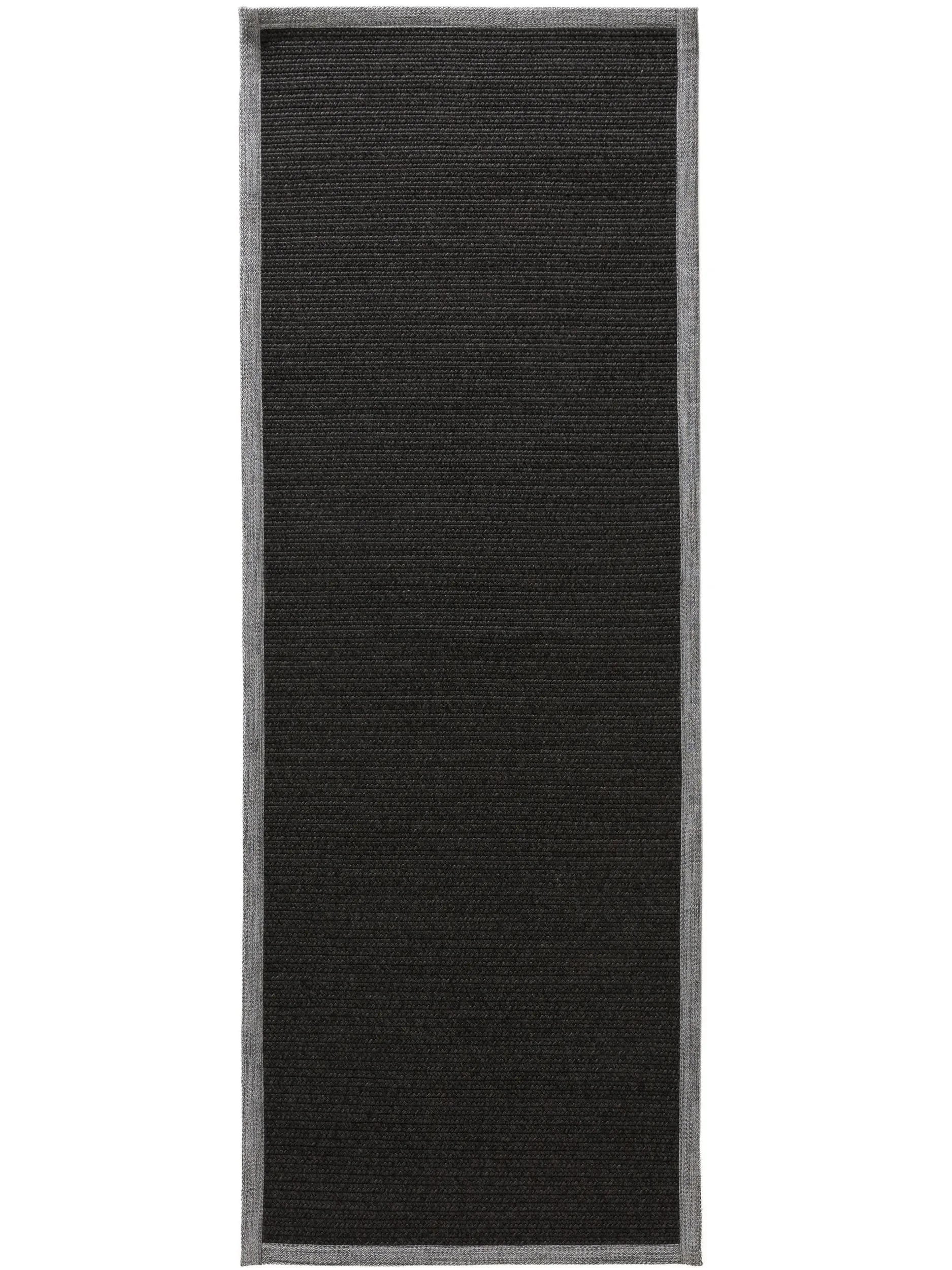 Covoraș îngust/preș - interior/exterior Nandi Black 