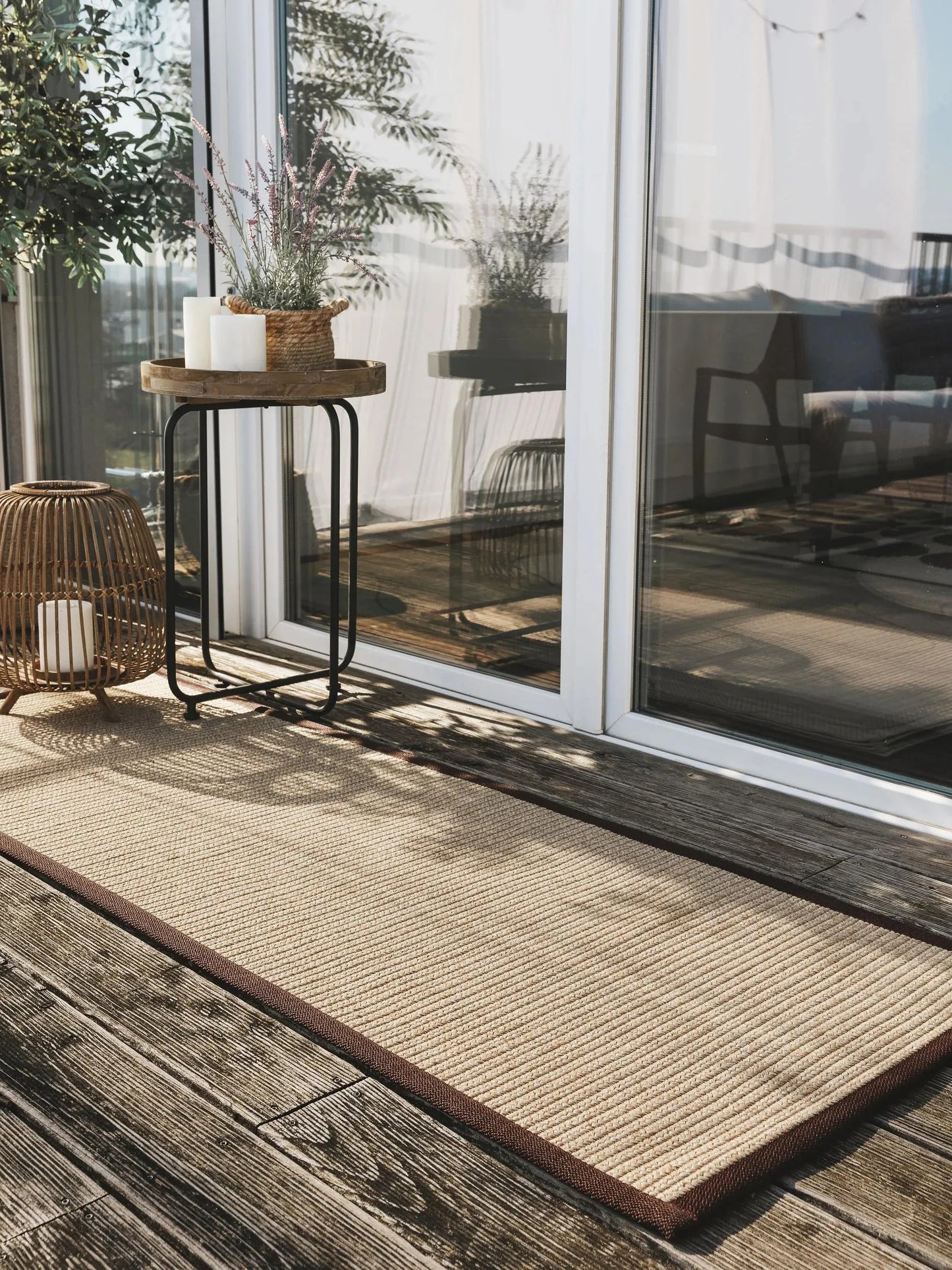 Covoraș îngust/preș - interior/exterior Nandi Beige 
