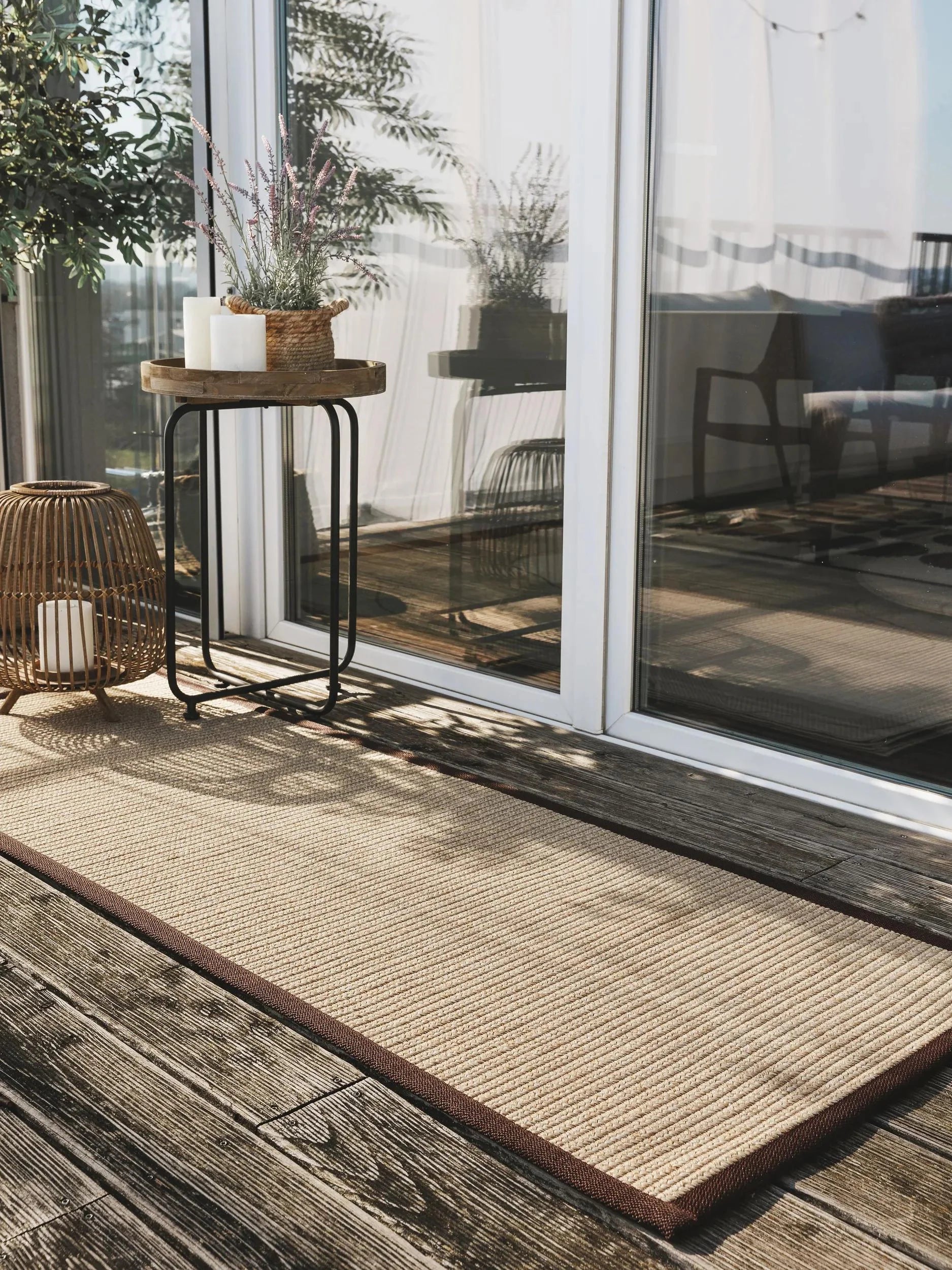 Covoraș îngust/preș - interior/exterior Nandi Beige 