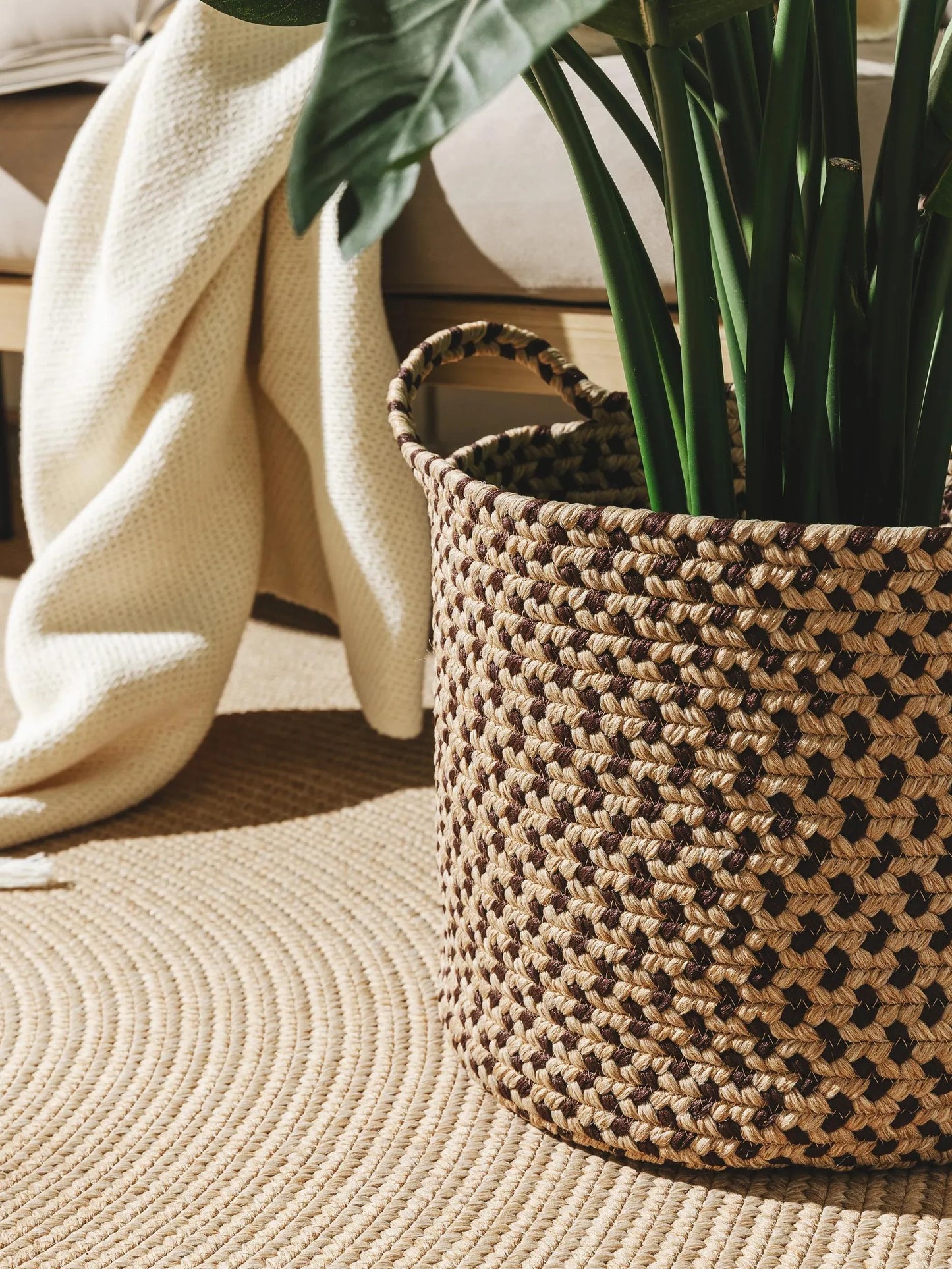 Coș Nandi Beige/Brown